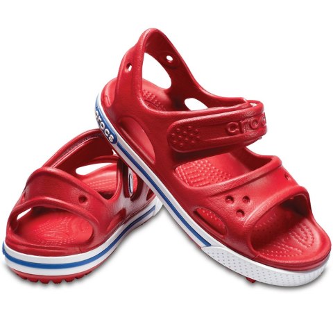 Sandały dla dzieci Crocs Crocband II Sandal PS Kids czerwono-niebieskie 14854 6OE Crocs