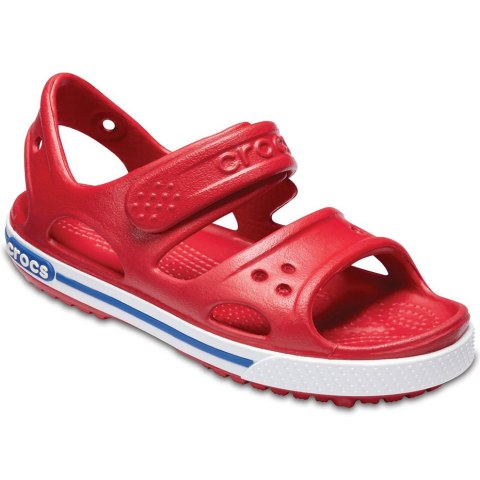 Sandały dla dzieci Crocs Crocband II Sandal PS Kids czerwono-niebieskie 14854 6OE Crocs