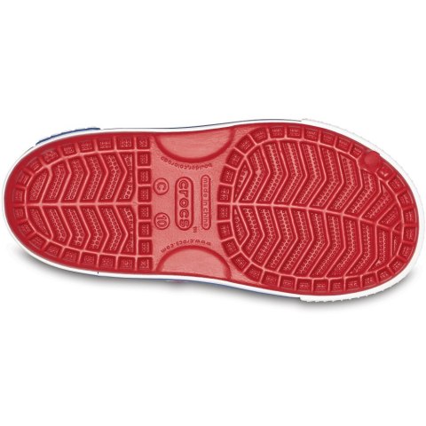 Sandały dla dzieci Crocs Crocband II Sandal PS Kids czerwono-niebieskie 14854 6OE Crocs