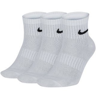 Skarpety Nike Everyday Lightweight Ankle 3 pary białe SX7677 100 Nike