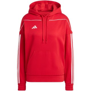 Bluza damska adidas Tiro 23 League Sweat Hoodie czerwona HS7234 Adidas