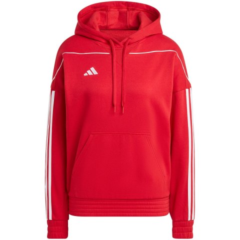 Bluza damska adidas Tiro 23 League Sweat Hoodie czerwona HS7234 Adidas