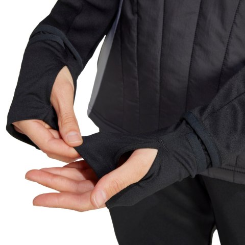 Bluza damska adidas Tiro 24 Competition Winterized czarno-szara IM9967 Adidas teamwear