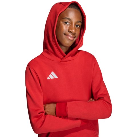 Bluza dla dzieci adidas Entrada 26 Hoody czerwona JZ6568 Adidas teamwear
