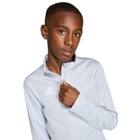 Bluza dla dzieci adidas Entrada 26 Training Top jasnoszara JZ6637 Adidas teamwear