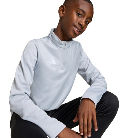 Bluza dla dzieci adidas Entrada 26 Training Top jasnoszara JZ6637 Adidas teamwear