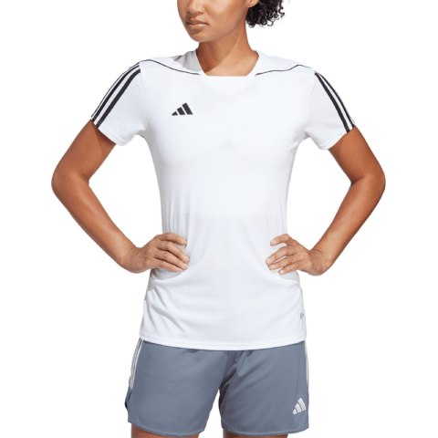 Koszulka damska adidas Tiro 23 League Jersey biała HR4615 Adidas teamwear