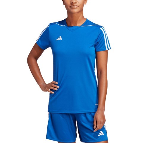 Koszulka damska adidas Tiro 23 League Jersey niebieska HR4616 Adidas teamwear