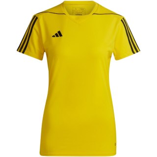 Koszulka damska adidas Tiro 23 League Jersey żółta HR4614 Adidas teamwear