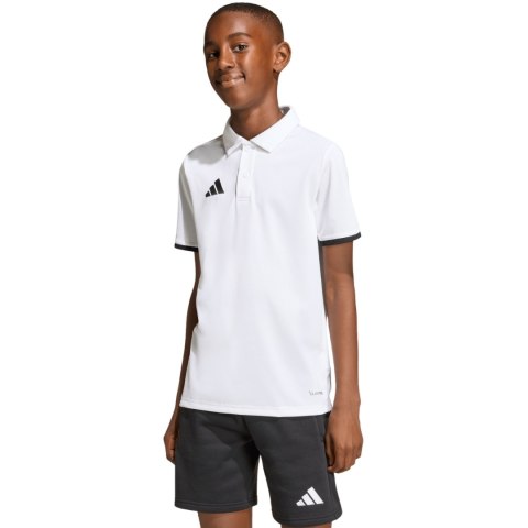 Koszulka dla dzieci adidas Entrada 26 Polo biała JZ6624 Adidas teamwear