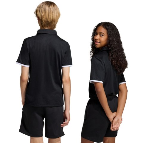 Koszulka dla dzieci adidas Entrada 26 Polo czarna JZ6629 Adidas teamwear