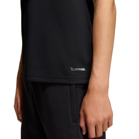 Koszulka dla dzieci adidas Entrada 26 Polo czarna JZ6629 Adidas teamwear