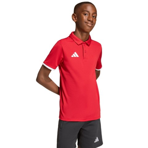 Koszulka dla dzieci adidas Entrada 26 Polo czerwona JZ6626 Adidas teamwear