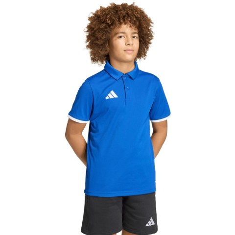 Koszulka dla dzieci adidas Entrada 26 Polo niebieska JZ6625 Adidas teamwear