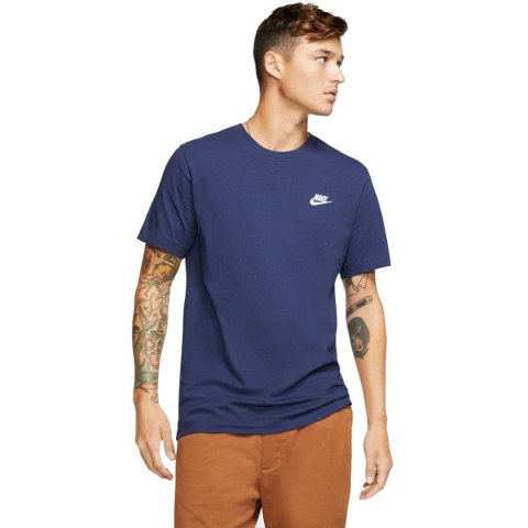 Koszulka męska Nike Club Tee granatowa AR4997 410 Nike