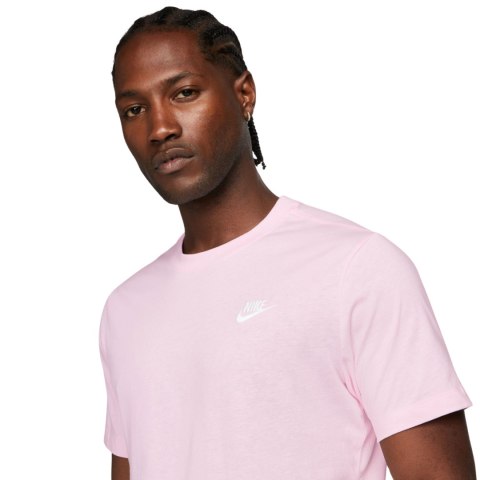 Koszulka męska Nike Club Tee jasny róż AR4997 665 Nike