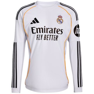 Koszulka męska adidas Real Madrid 25/26 Long Sleeve Home biała JN8884 Adidas