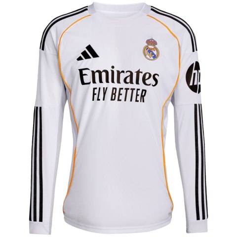 Koszulka męska adidas Real Madrid 25/26 Long Sleeve Home biała JN8884 Adidas