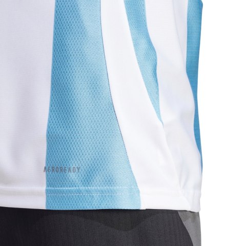 Koszulka męska adidas Striped 24 Jersey biało-błękitna IW4555 Adidas teamwear