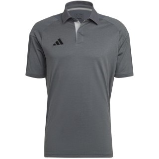Koszulka męska adidas Tiro 23 Competition Polo szara HU1344 Adidas teamwear