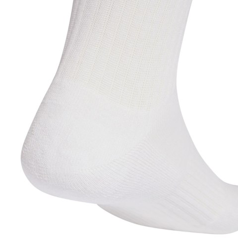 Skarpety adidas 3-Stripes Essentials Cushioned Crew 6 Pak białe KE5493 Adidas