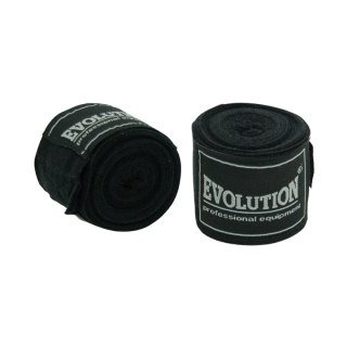 Bandaż bokserski Evolution Junior SB-325BL czarny Evolution