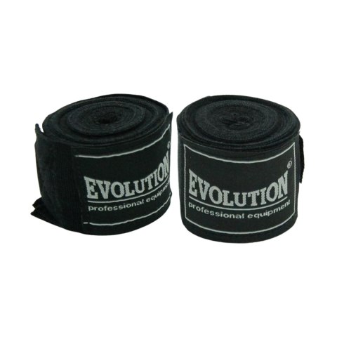 Bandaż bokserski Evolution Junior SB-325BL czarny Evolution
