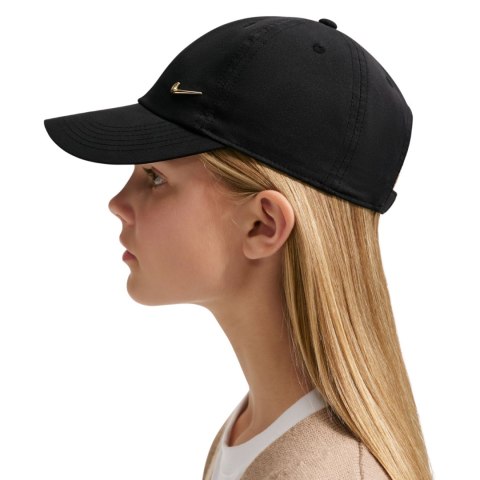 Czapka z daszkiem dla dzieci Nike Dri-Fit Club czarna FB5064 011 Nike