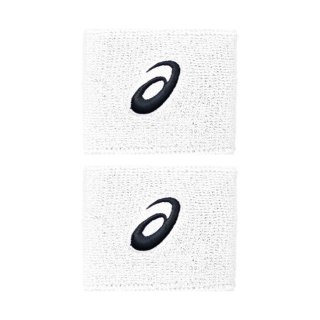 Frotka na rękę Asics Wrist Band 2 szt. biała 3043A143 100 Asics