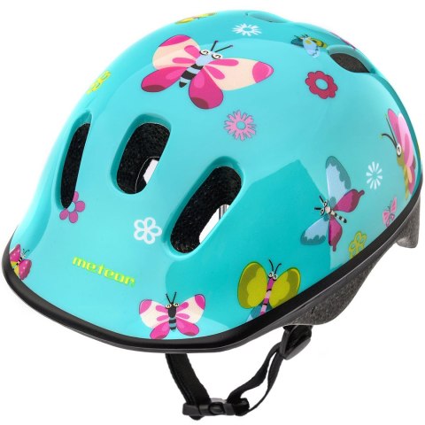 Kask rowerowy Meteor KS06 Butterflies rozm. XS 44-48 cm 24822 Meteor