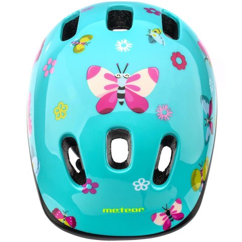 Kask rowerowy Meteor KS06 Butterflies rozm. S 48-52 cm 24823 Meteor