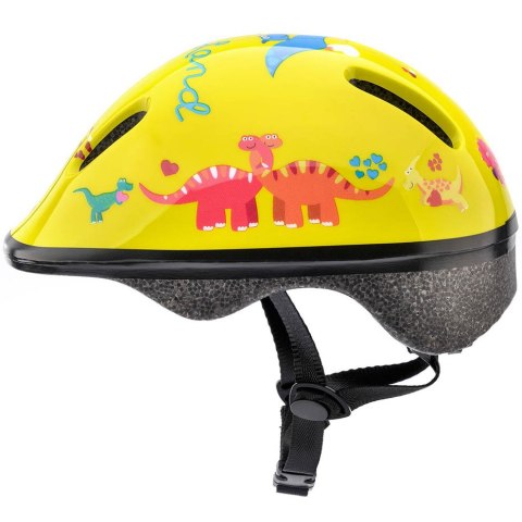 Kask rowerowy Meteor KS06 Dino rozm. XS 44-48 cm żółty 24838 Meteor