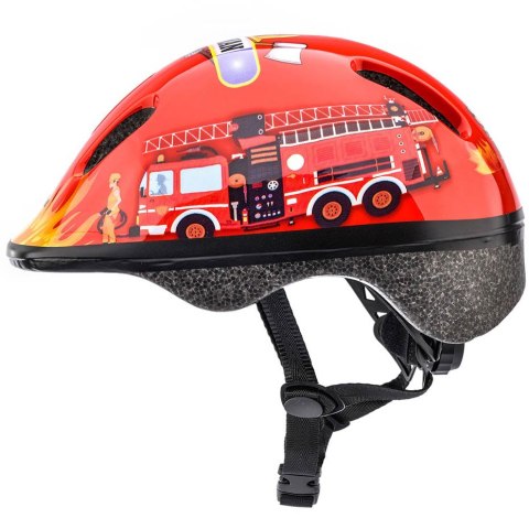 Kask rowerowy Meteor KS06 Firetracker rozm. XS 44-48 cm czerwony 24836 Meteor