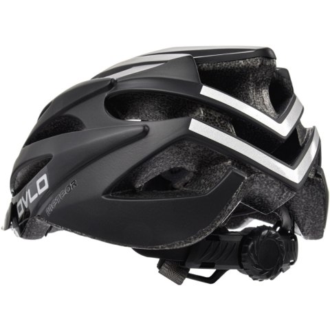 Kask rowerowy Meteor Ovlo L 58-61 cm czarny 16858 Meteor