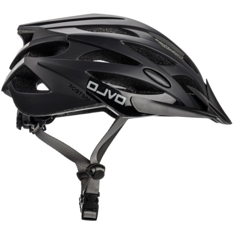 Kask rowerowy Meteor Ovlo M 55-58 cm czarny 16857 Meteor