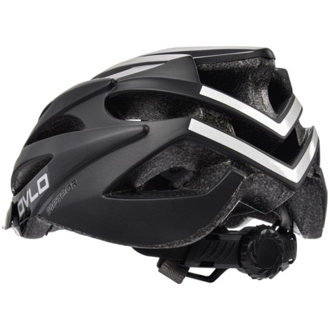 Kask rowerowy Meteor Ovlo M 55-58 cm czarny 16857 Meteor