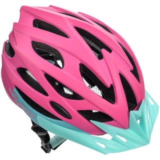 Kask rowerowy Meteor Ovlo M 55-58 cm różowy 16863 Meteor
