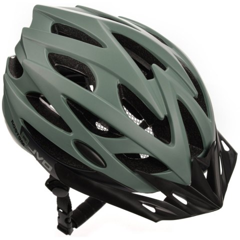 Kask rowerowy Meteor Ovlo M 55-58 cm zielony 16869 Meteor