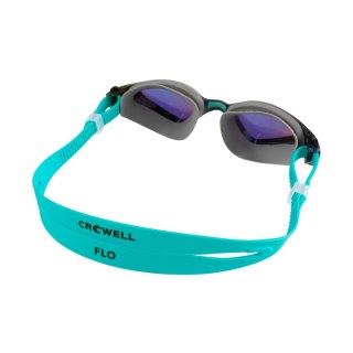 Okulary pływackie Crowell GS20 Flo Mirror szaro-zielone Crowell