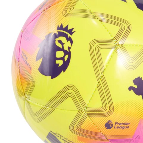 Piłka nożna Puma Orbita Mini Premier League Lights żółto-różowa 84722 01 Puma