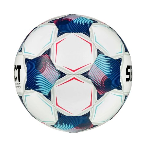 Piłka nożna Select Brillant Replica v25 biało-niebieska 19349 Select