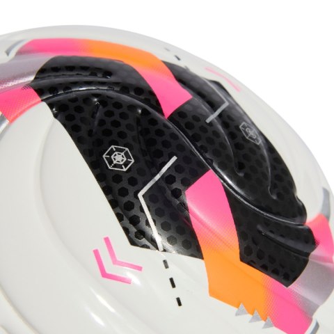 Piłka nożna adidas Conext 26 Mini biało-czarno-różowa KE5868 Adidas