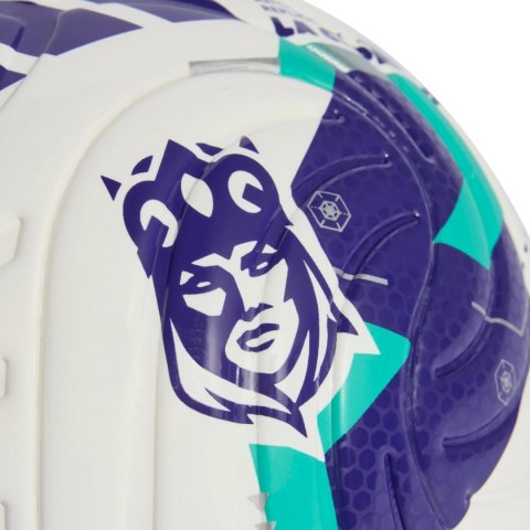 Piłka nożna adidas Queens League mini biało-fioletowo-zielona KE8233 Adidas