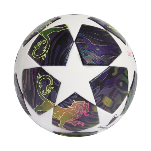 Piłka nożna adidas UCL 25/26 Street Ball biało-fioletowa JX9088 Adidas teamwear