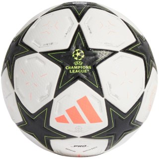 Piłka nożna adidas UCL Pro biało-czarna IS7438 Adidas teamwear