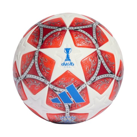 Piłka nożna adidas UCL Womens 25/26 Final Pro czerwono-biała JW1325 Adidas teamwear