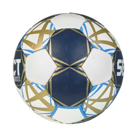 Piłka ręczna Select Ultimate Champions League Replica 2 v25 Official EHF biało-granatowo-złota 13519 Select