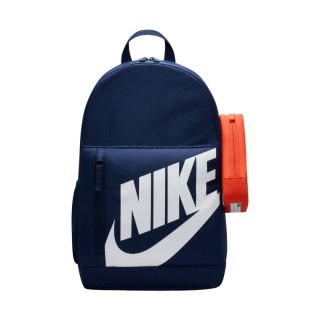 Plecak Nike Elemental granatowy + piórnik pomarańczowy HJ4186 410 Nike