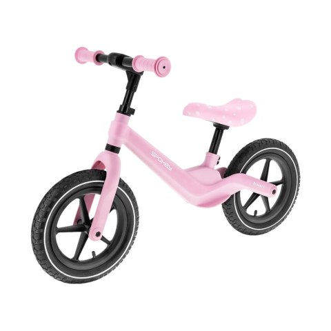 Rowerek biegowy Spokey Broomi różowy 946381 Spokey