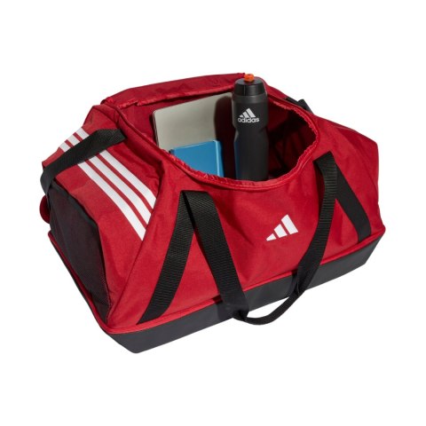 Torba adidas Tiro Duffle Large With Bottom Compartment czerwona JY7950 Adidas teamwear